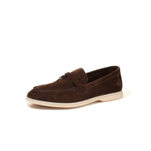❤로로피아나 남/녀 브라운 로퍼 - Loro Piana Unisex Summer Walk Loafers - lps956x