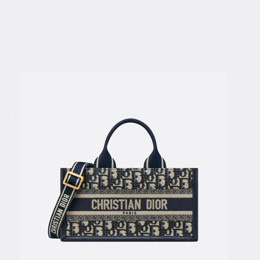 ★디올 여성 북 토트 미니 스트랩 백 - Dior Womens Book Tote Strap Mini Bag