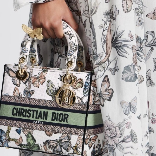 ❤디올 여성 나비 레이디 백 M0565 - Dior Womens Lady D-Lite Bag - dib2091x