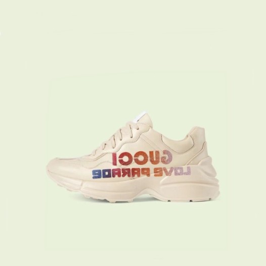 ❤구찌 여성 아이보리 라이톤 - Gucci Womens Ivory Sneakers - dis970x