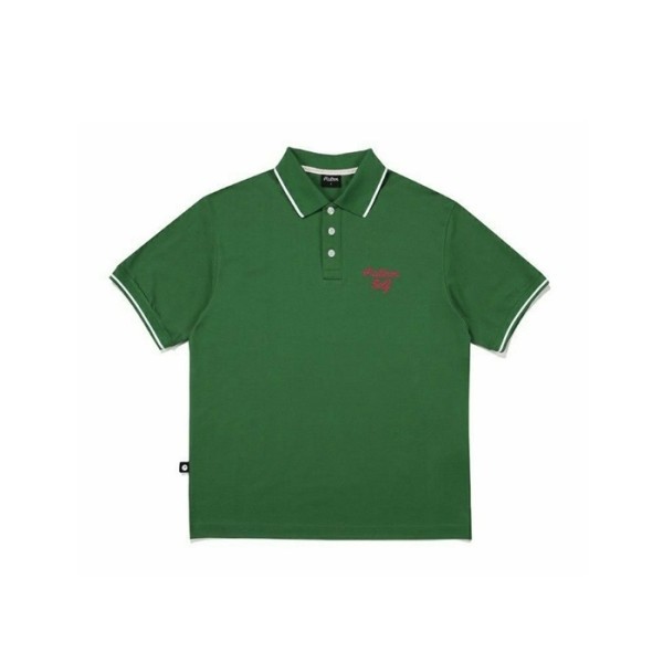 ❤[MALBON] 말본 남성 Buckets 폴로 티셔츠 - gol1093x