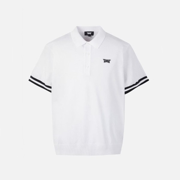 ❤PXG 남성 썸머 카라 쇼츠 슬리브 니트 - gol1104x