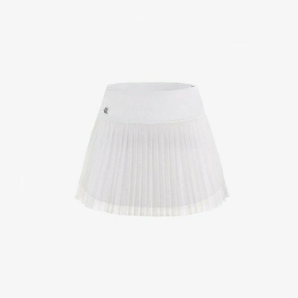 ❤[FairLiar] 페어라이어 여성 도트 샤 플레어 플리츠 스커트 - gol1111x