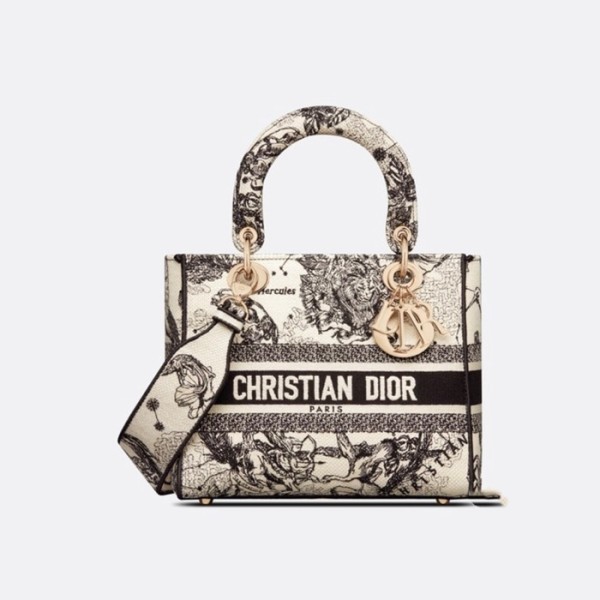 ❤디올 여성 베이지 레이디 백 - Dior Womens Lady D-Lite Bag - dib2132x