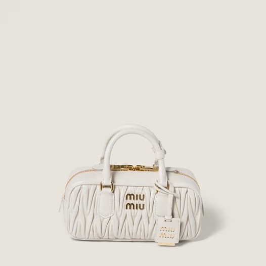 ★미우미우 여성 아르카디 마테라쎄 백 레귤러 - Miumiu Womens Arcadie Matelasse Bag