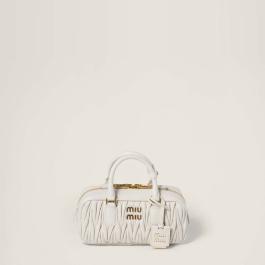 ❤미우미우 여성 아르카디 마테라쎄 백 - Miumiu Womens Arcadie Matelasse Bag - mib2138x