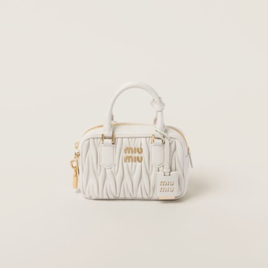 ❤미우미우 여성 아르카디 마테라쎄 백 - Miumiu Womens Arcadie Matelasse Bag - mib2140x