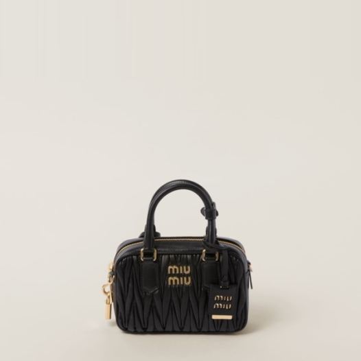 ❤미우미우 여성 아르카디 마테라쎄 백 - Miumiu Womens Arcadie Matelasse Bag - mib2141x