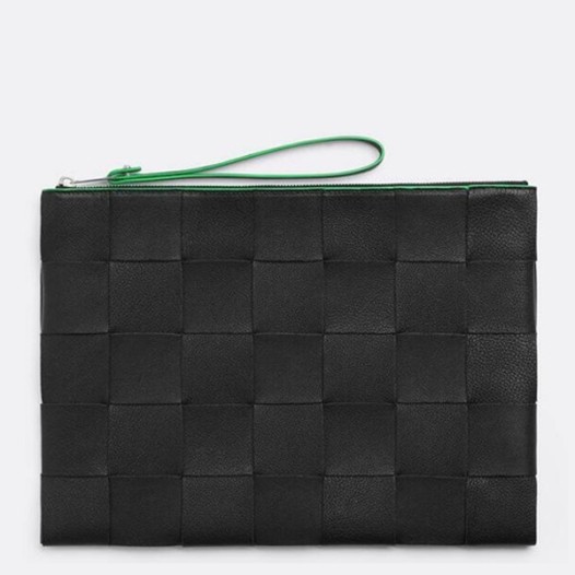 ★보테가베네타 남성 카세트 플랫 파우치 클러치 - Bottega Veneta Mens Intreccio Clutch