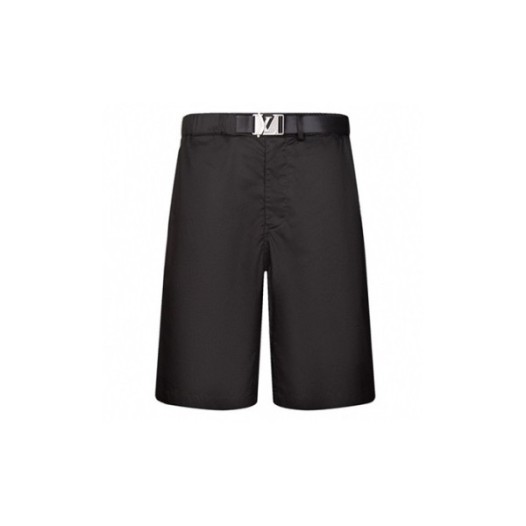 ❤루이비통 남성 블랙 반바지 - Louis vuitton Mens Black Half-pants - lvc955x