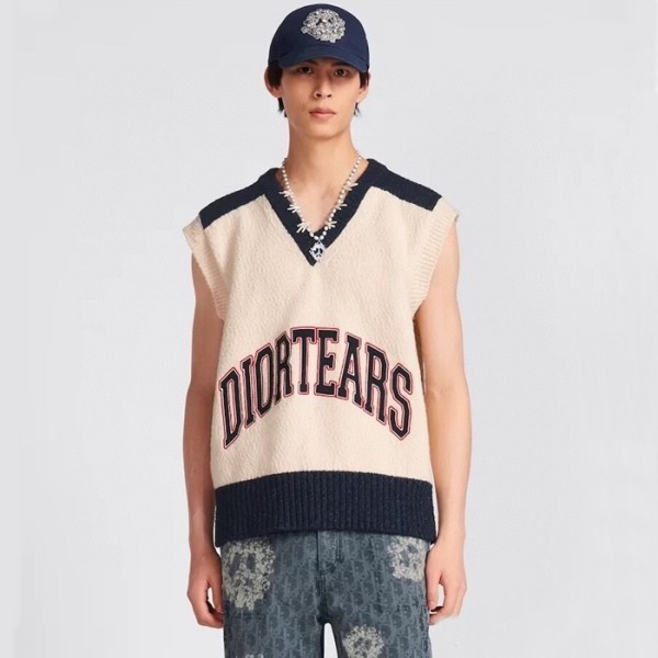 ❤디올 남성 베이지 베스트 - Dior Mens Beige Vest - dic960x