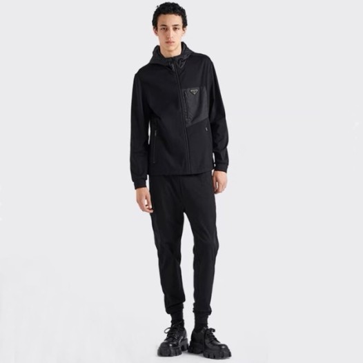 ❤프라다 남성 블랙 조거 팬츠 - Prada Mens Jogger Pants - prc989x