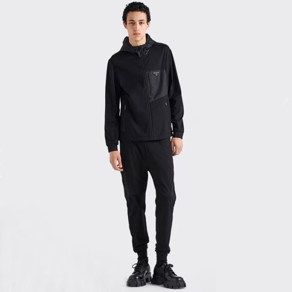 ❤프라다 남성 블랙 조거 팬츠 - Prada Mens Jogger Pants - prc989x