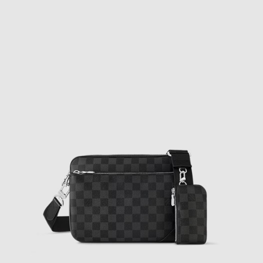 ★루이비통 남성 트리오 메신저 백 N40519 - Louis vuitton Mens Damier Graphite Bag - lvb2219x