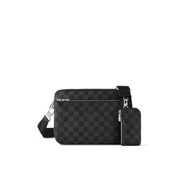 ❤루이비통 남성 트리오 메신저 백 N40519 - Louis vuitton Mens Damier Graphite Bag - lvb2219x