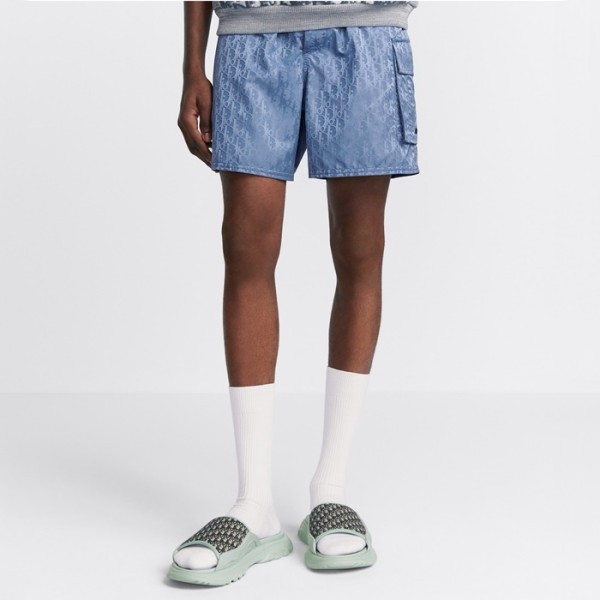 ❤디올 남성 블루 반바지 - Dior Mens Blue Half-pants - dic1016x