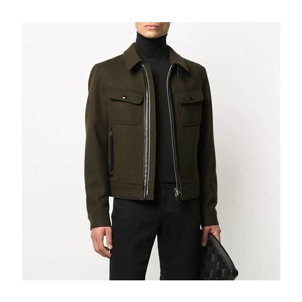 ❤톰포드 남성 카키 자켓 - Tom Ford Mens Khaki Jackets - toc1071x