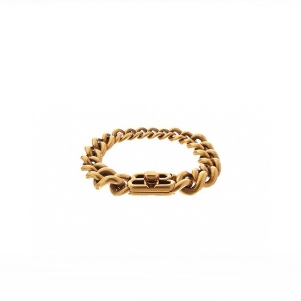 ❤발렌시아가 남/녀 골드 팔찌 - Balenciaga Unisex Gold Bangle - acc1982x