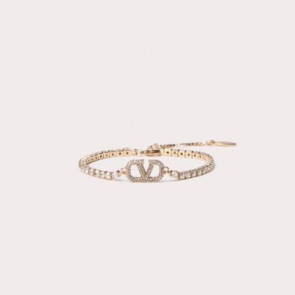 ❤발렌티노 여성 골드 팔찌 - Valentino Womens Gold Bangle - acc2006x
