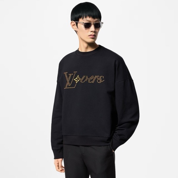 ❤루이비통 남성 블랙 맨투맨 - Louis vuitton Mens Black Sweat Shirts - lvc1099x