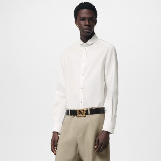 ❤루이비통 남성 화이트 셔츠 - Louis vuitton Mens White Shirts - lvc1113x
