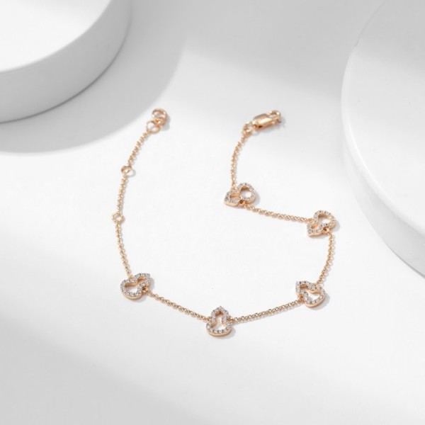 ❤키린 여성 로즈 골드 팔찌 - Qeelin Womens Rose-gold Bangle - acc2040x