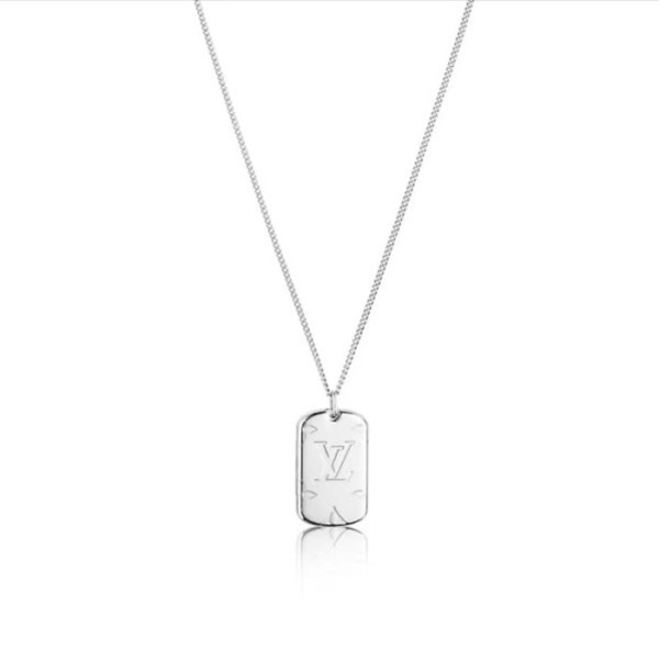❤루이비통 남성 화이트 골드 목걸이 - Louis vuitton Mens White-gold Necklace - acc2075x
