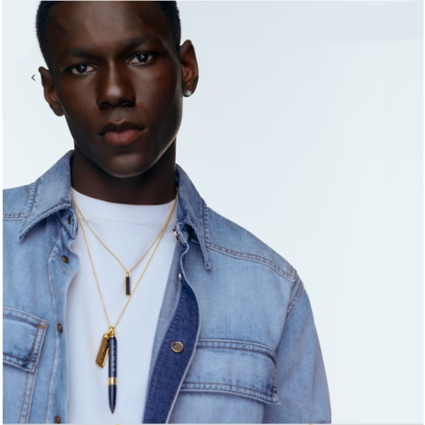 ❤루이비통 남성 라지 택 팬던트 목걸이 - Louis vuitton Mens Large Tag Necklace - acc2081x