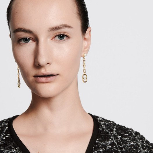 ❤디올 여성 골드 이어링 - Dior Womens Gold Earrings - acc2095x