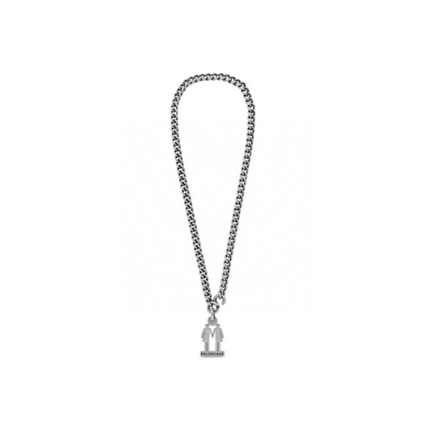 ❤발렌시아가 남/녀 골드 목걸이 - Balenciaga Unisex Gold Necklace - acc2117x