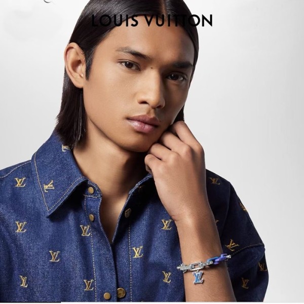 ❤루이비통 남성 체인 팔찌 - Louis vuitton Mens Chain Bangle - acc2124x