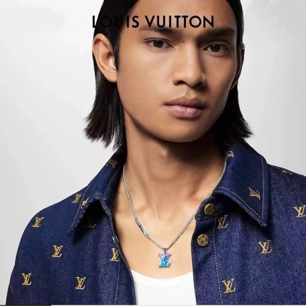 ❤루이비통 남성 체인 펜던트 팔라듐 - Louis vuitton Mens Chain Necklace - acc2126x