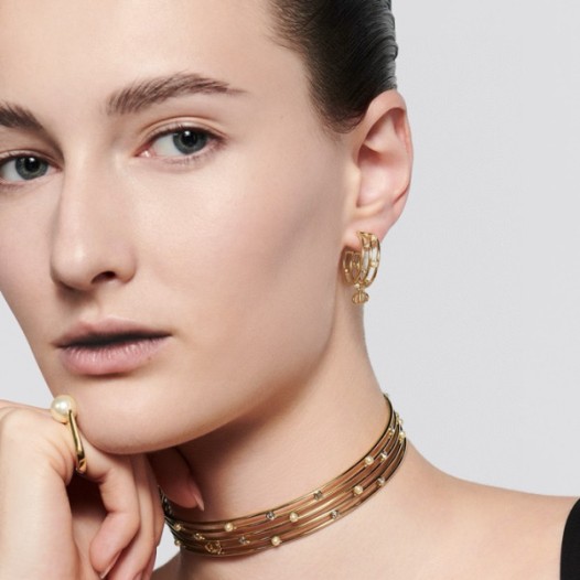 ❤디올 여성 골드 이어링 - Dior Womens Gold Earrings - acc2149x