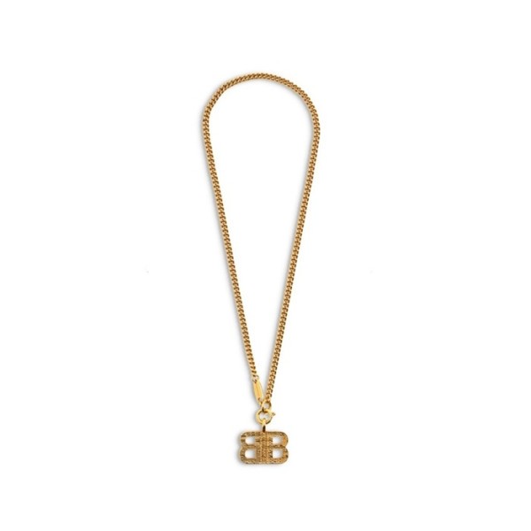 ❤발렌시아가 남/녀 골드 목걸이 - Balenciaga Unisex Gold Necklace - acc2154x