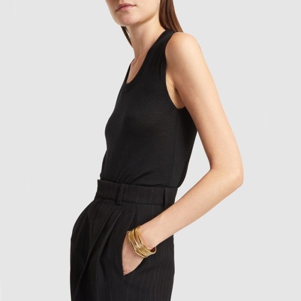 ❤입생로랑 여성 골드 팔찌 - Saint Laurent Womens Gold Bangle - acc2162x