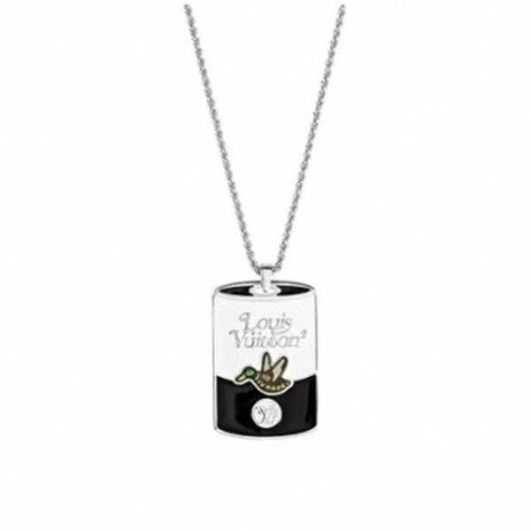 ❤루이비통 남성 니고 팬던트 네크리스 - Louis vuitton Mens Nigo Necklace - acc2164x
