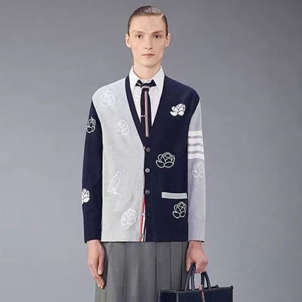 ❤톰브라운 여성 브이넥 가디건 - Thom Browne Womens Cardigan - thc1133x