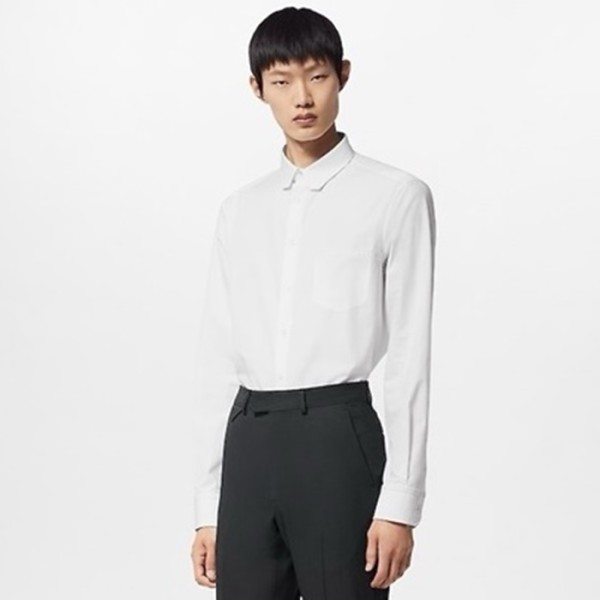 ❤루이비통 남성 화이트 셔츠 - Louis vuitton Mens White Shirts - lvc1186x