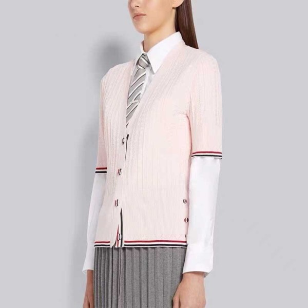 ❤톰브라운 여성 반팔 가디건 - Thom Browne Womens Cardigan - thc1239x