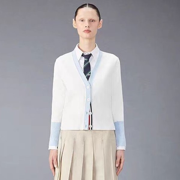 ❤톰브라운 여성 브이넥 가디건 - Thom Browne Womens Cardigan - thc1264x