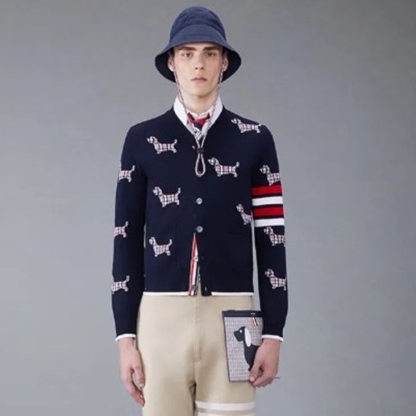 ❤톰브라운 여성 브이넥 가디건 - Thom Browne Womens Cardigan - thc1266x