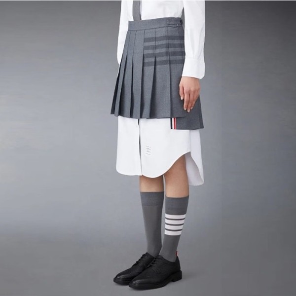 ❤톰브라운 여성 차콜 스커트 - Thom Browne Womens Charcoal Skirts - thc1285x