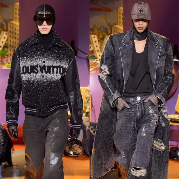 ❤루이비통 남성 블랙 가죽 자켓 - Louis vuitton Mens Black Jackets - lvc1304x