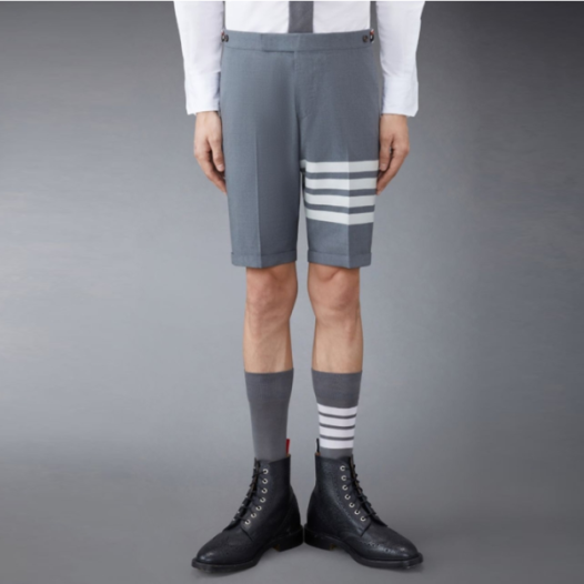 ❤톰브라운 남성 그레이 반바지 - Thom Browne Mens Gray Half-pants - thc1309x