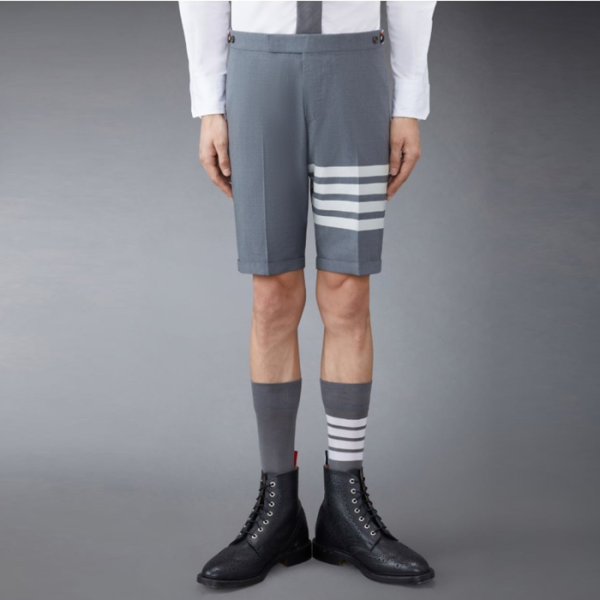 ❤톰브라운 남성 그레이 반바지 - Thom Browne Mens Gray Half-pants - thc1309x