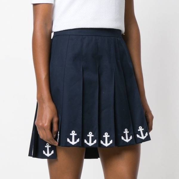 ❤톰브라운 여성 네이비 스커트 - Thom Browne Womens Navy Skirts - thc1317x