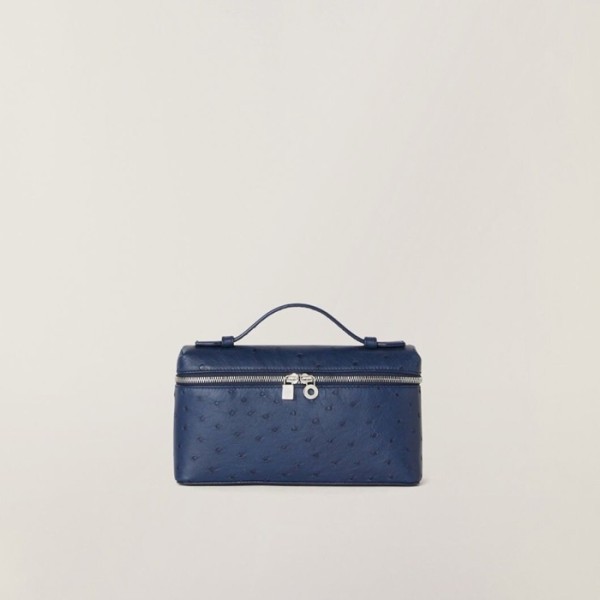 ❤로로피아나 여성 네이비 엑스트라 포켓 - Loro Piana Womens Navy Extra Pocket - lpb2280x