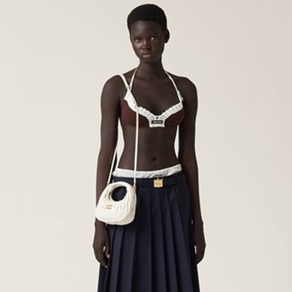 ❤미우미우 여성 마테라쎄 미니 호보 백 - Miumiu Womens Matelasse Mini Hobo - miu2297x