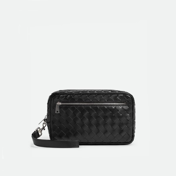❤보테가베네타 남성 블랙 파우치 - Bottega Veneta Mens Black Pouch - bvb2099x