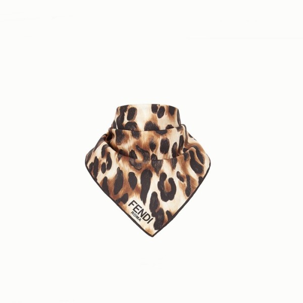 ❤펜디 여성 레오파드 스카프 - Fendi Womens Leopard Scarf - acc2165x